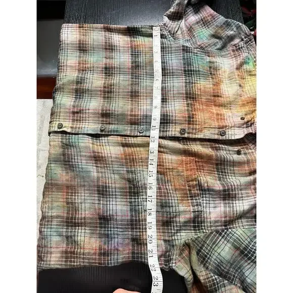 Reworked/upcycled flannel shirt - Picture 6 of 7